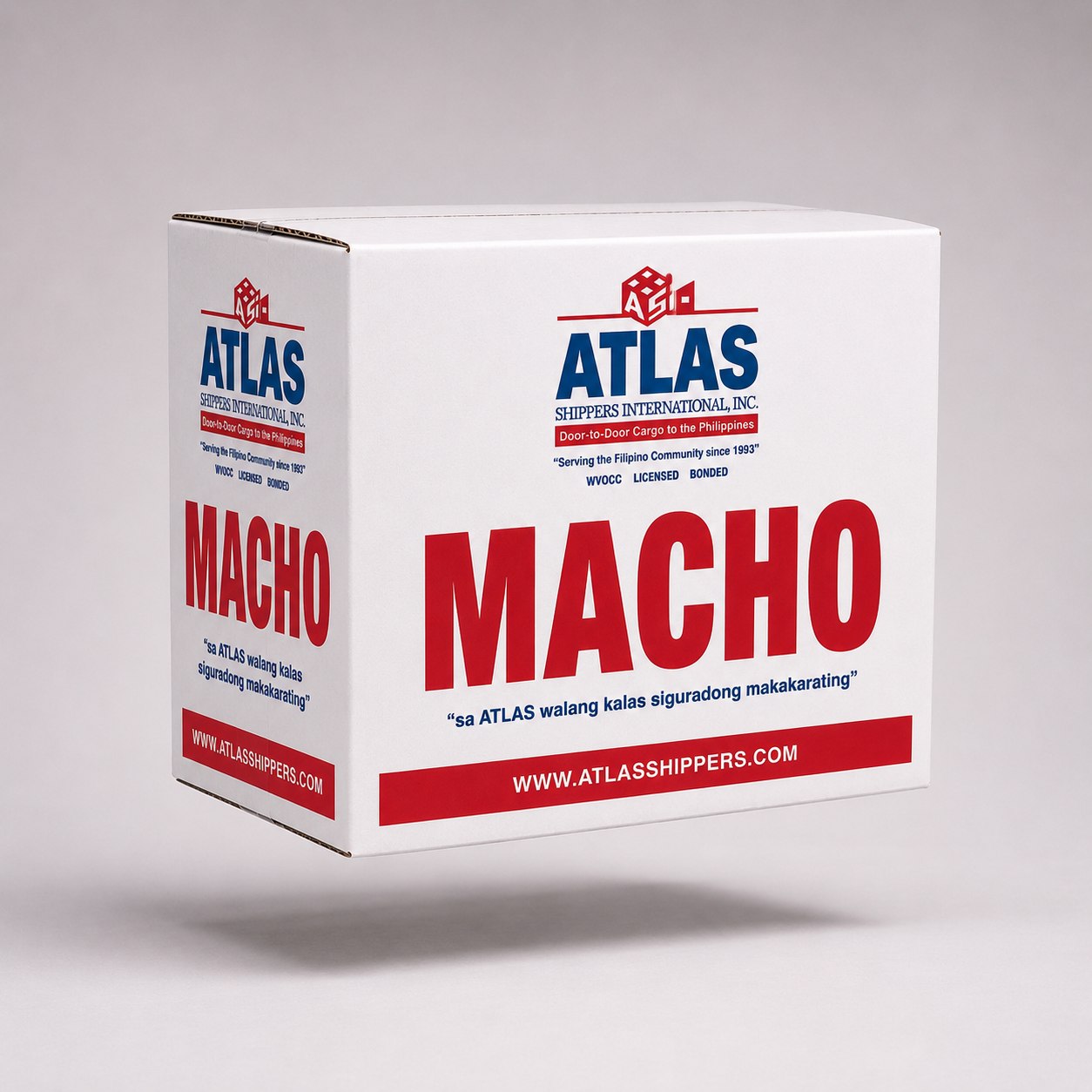 Atlas Shippers Macho balikbayan box